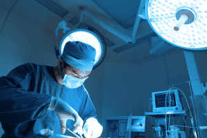 medical lighting in the operating room