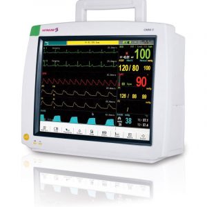OMNI 2 touch screen patient monitor.