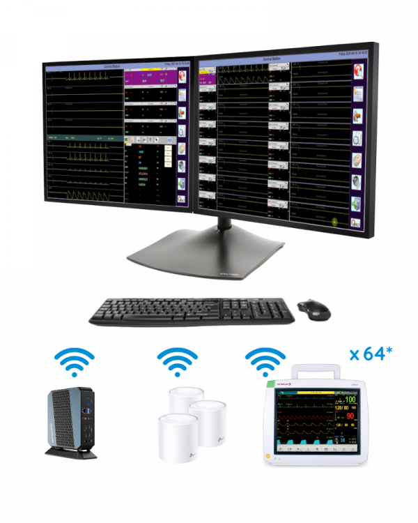 OmniView Vitals Central Station Monitor