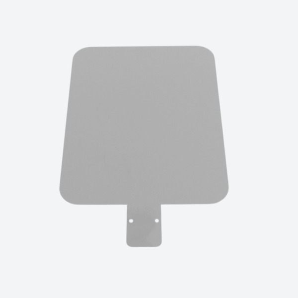 Steel adult autoclavable electrosurgical neutral electrode plate