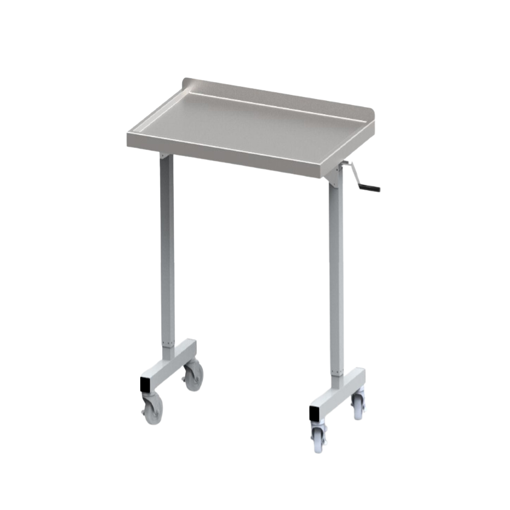 Premium Over Instrument Table with Marine Edge — Infinium Medical