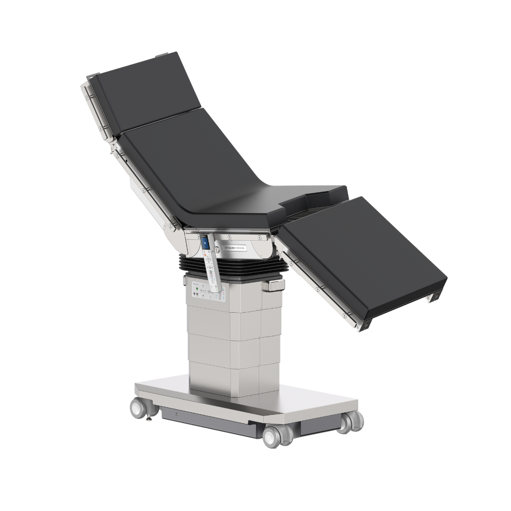 Infinium ST500E surgical table raised seated position