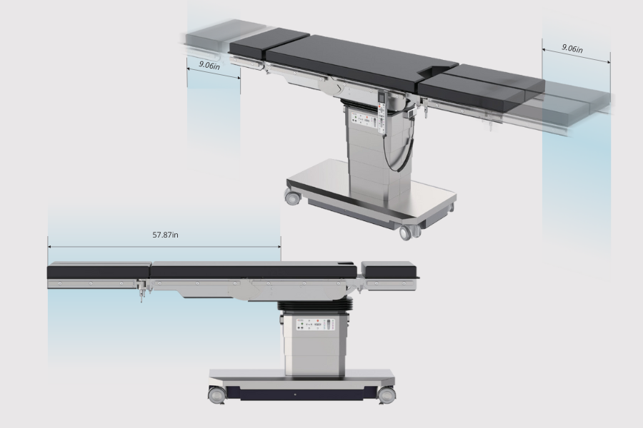 st500 surgical table movement