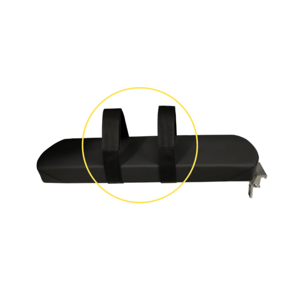 Surgical table armboard forearm - hand restraint strap