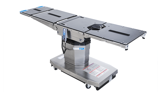 Refurbished STERIS 5085 surgical table in an operating room