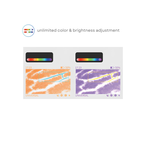 VS800 Vein Viewer Color Adjustment