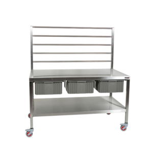 Medical Stainless Steel Central Sterile Instrument Wrapping Station