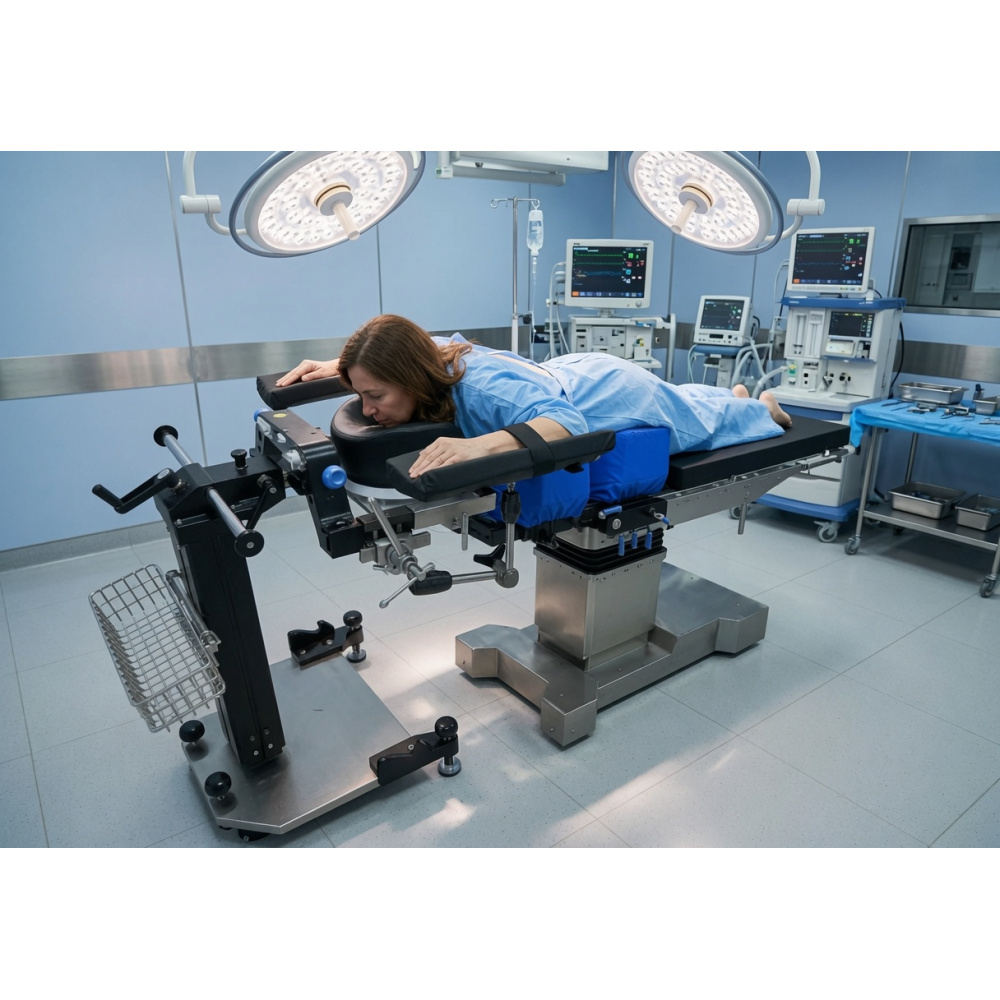 Medical Carbon Fiber Spinal Frame Surgical Table Extension